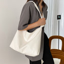 Fashion Ladies Solid Color Shoulder Tote Bag Women PU Leather Large Handbags