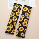 Universal Sunflower Shoulder Seat Belt Cover Car Seat Belt Pads Backpack Straps