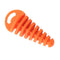 Motorcycle Exhaust Pipe Air-Bleeder Plug Muffler Wash Plug Small (Orange)