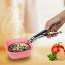 Home Kitchen Anti-Scald Plate Bowl Dish Pot Holder HOT Clamp Clip Carrier E1R5