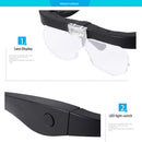 Led Magnifier USB Rechargeable Magnifying Glasses 1.5X 2.5X 3.5X 5.0X