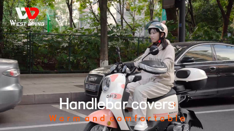 WEST BIKING Winter Bicycle Handlebar Covers Gloves Cycling Motorcycle Mittens