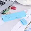 MP3 Player Strip Lossless Sound Support 64GB TF Card Media Players (Blue) Newly