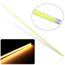 500x6mm Ultra Bright 12V COB 140 LED Strip Light for Car Lamp(Warm Light) Newly