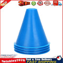 10x Marker Cones Roller Skating Football Soccer Training Equipment (Blue) Newly
