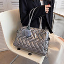 Autumn Winter Handbags Casual Women Tote Pompom Pendant Lady Handbag for Shopper