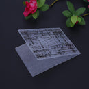 1pc Plastic Embossing Folder Template For Scrapbooking DIY Photo Album Card