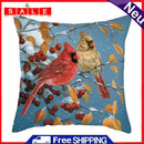 Non-fading Birds Printed Pillowcases Square Cleanable Sofa Car Cushion Covers