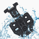 Aluminum Frame Glass Door Hinge Hydraulic Damping Buffer Cabinet Door Hinge