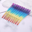 10pcs Holding Hair Styling Clip Flat Duck Mouth Hair Clips Sectioning Hair Pins