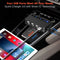 Cigarette Lighter 3 Socket 180W DC Power Adapter USB Car Charger (Black) Newly