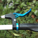 Lightweight ALLOY Brake Levers 2-finger Bike Bicycle BMX blue
