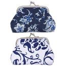 Bag Casual Tote Floral Design Mini Wall Bag Women Purse Buckle Coin Purse