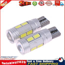 2 X T10 Show Wide Light Canbus T10 5630 10SMD W5W Car Led Lights Newly