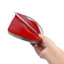 Outdoor Folding Silicone Kettle Portable Mini Boiling Pot w/ Handle (Red) Newly