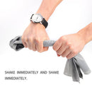 Ice Cold Towel Summer Outdoor Fitness Quick Dry Cooling Towel (Light Grey) Newly