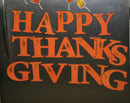 Large Happy Thanksgiving Magnetic Garage Door Banner Refrigerator Etc..
