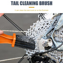 Cycling Cleaning Accessories Orange Chain Brush for Motorcycle Mountain Bik
