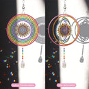 DIY Diamond Painting Double-sided Hanging Rotatable Wind Chime (GSP201) Newly