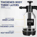Manual Spray Gun Water Jet High Pressure Spray Bottle Watering Can Foam Kettle