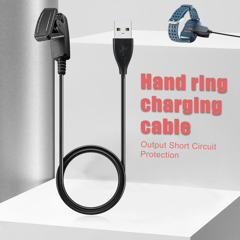 Desktop Charger Adapter Station 1m USB Charge Cable for Garmin Forerunner 7