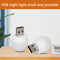USB Plug Lamp Computer Mobile Power Charging USB Night Light (4pcs-White) Newly