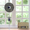DIY Rotating Wind Chime Novelty Metal Hanging Sculpture Wind Chime Bell (B)
