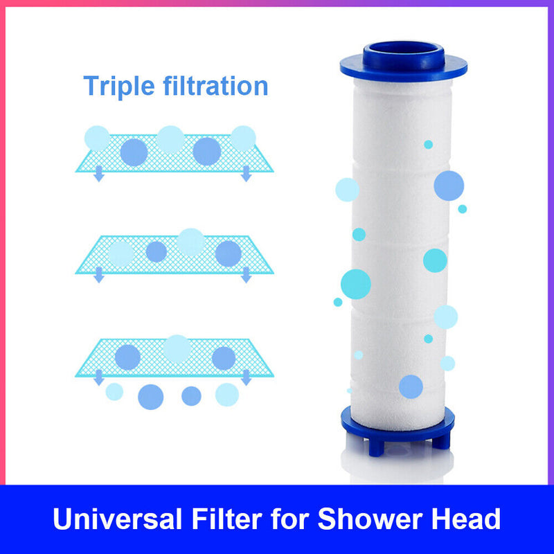 1pc Universal Pressurized Shower Filter Cotton Sprayer Nozzle Cleaner Tool Newly