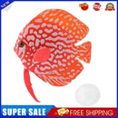 Aquarium Artificial Luminous Fish Silicone Glowing Fish Tank Decor (Red)