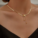 Butterfly Necklace Women Pendant Clavicle Chain Valentine's Wedding Party Gift