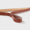 Camping Hanging Rack Beech Wood Towel Clothes Hanger for Outdoor Home (Caramel)