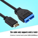 USB 3.1 Front Panel Header to USB 3.0 20Pin Extension Cable for ASUS Motherboard
