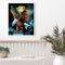 Flying Eagle Acrylic Oil Paint By Numbers Set Canvas Drawing DIY Coloring