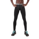 Men Sports Running Leggings Basketball Elastic Quick Dry Gym Pants (2XL)