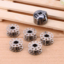 Household Industrial Sewing Machine 1pc Bobbin Case + 5pcs Bobbins Newly