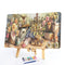 Flower Basketball Oil Paint By Numbers Kits Canvas DIY Picture Hand Painted Wall Art