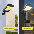 Solar Sensor Waterproof Garden Wall Lamp with Remote Control (B 150 COB) Newly