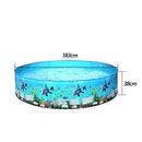 Portable Indoor Outdoor Baby Swimming Pool Air Cushion Kids Inflatable Bathtub