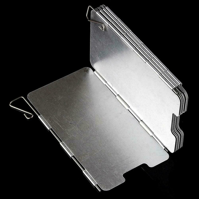 PRO,9 Plates Foldable Outdoor Camping Cooking Cooker Wind Stove Gas G9M4