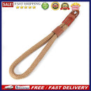 Nylon Rope Wrist Strap Band Lanyard for Leica Digital Camera (Light Brown)