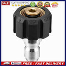 1/4 3/8 inch Quick Connect Male to M22 14 15 mm Female Pressure Washer Adap
