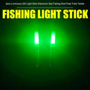 2pcs Luminous LED Light Stick Electronic Sea Fishing Rod Float Tube (Red)