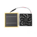 5W 12V 6 inch Air Extractor Waterproof Solar Panel Powered Ventilator Fan