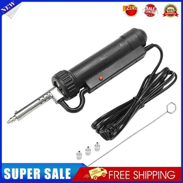 Electric Welding Soldering Tin Sucker Vacuum 220V Desolder Pump with Nozzle