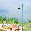 Portable Camping Hiking Pole Lamp Stand Detachable Picnic Hanging Light Holder