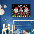 DIY Diamond Painting Partial Special Shaped Drill Christmas Gnome Wall Decor Art