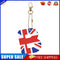 Letter Crystal Diamond Painting Acrylic Keychain DIY Key Ring Pendant (B)