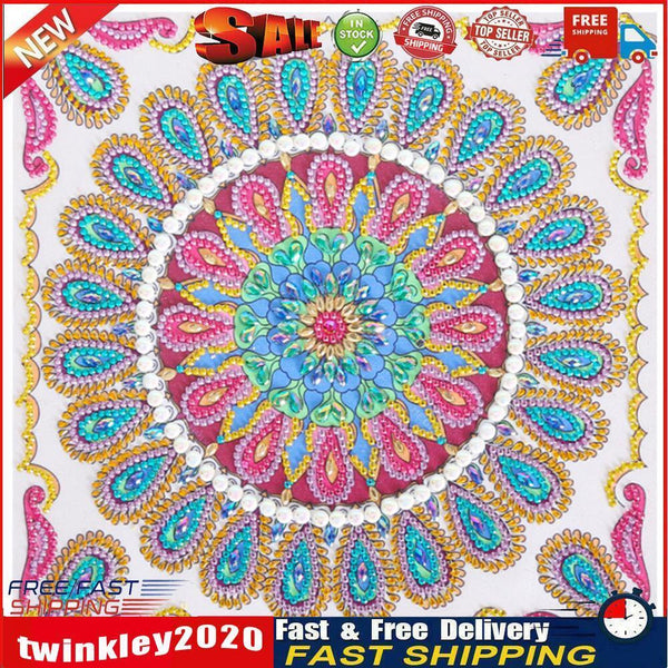 Special Shaped Diamond Painting DIY Mandala Rhinestone Picture (H026) Newly