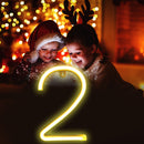 LED Neon Light Letter Sign Wedding Proposal Arrangement Decor Lamp (Two) Newly