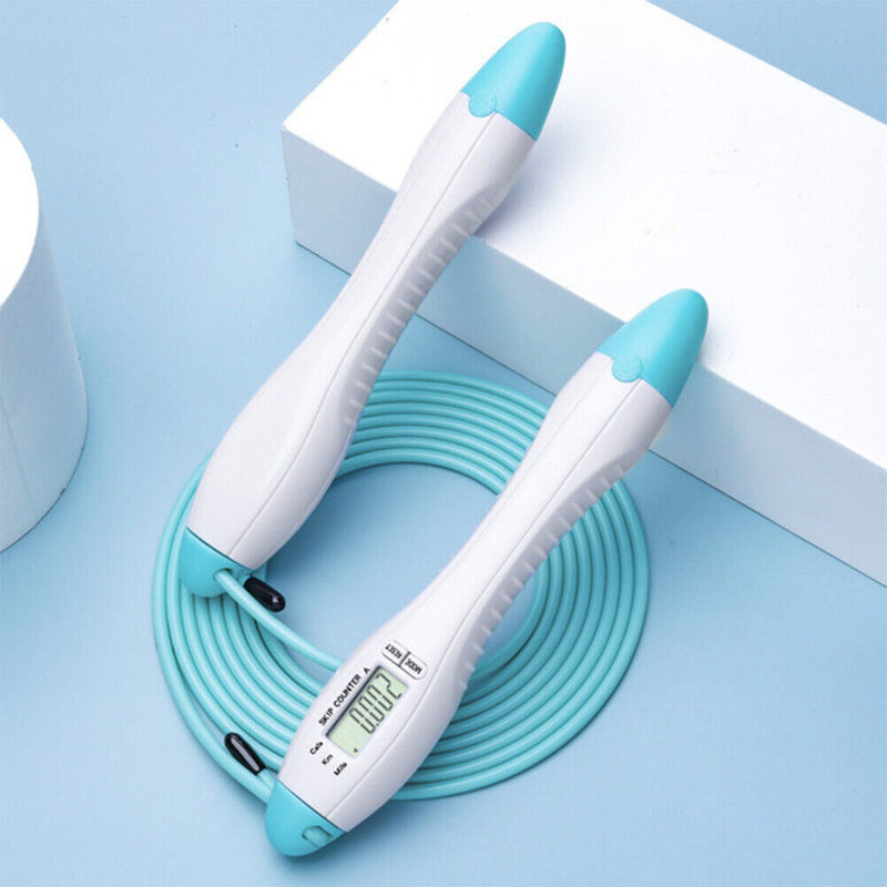 Skipping Rope 60-Second Counter Calorie Jump Ropes Fitness Workout Equipment